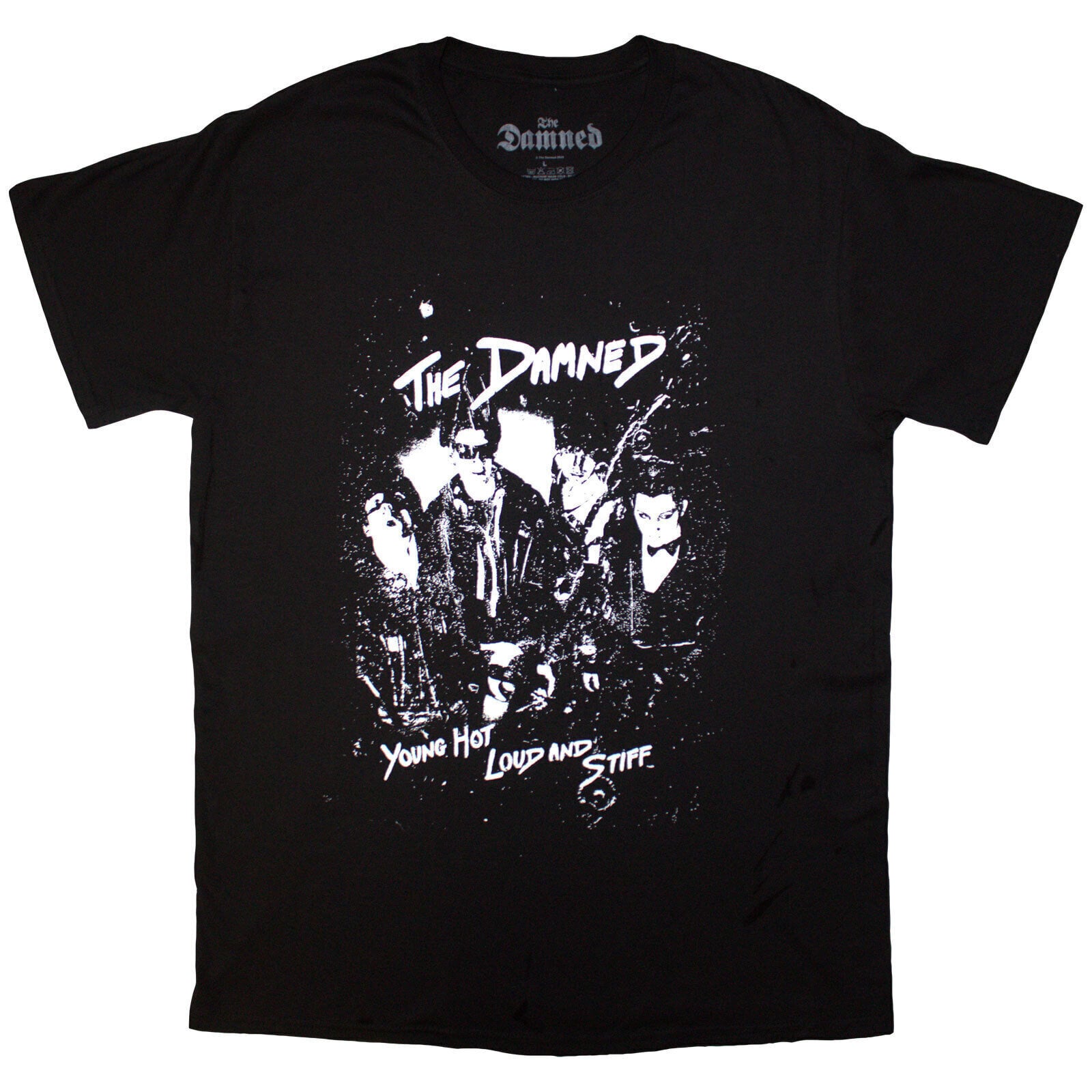 T-Shirt The Damned Young Hot Loud & Stiff Black M T-Shirt