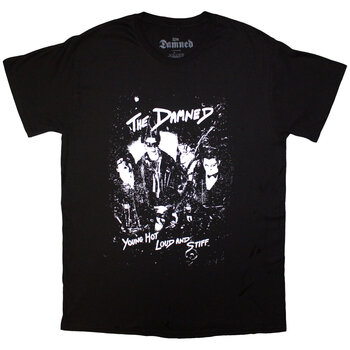 T-shirt The Damned Young Hot Loud & Stiff Black XL T-shirt - 1