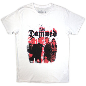 Camiseta de manga corta The Damned Repeat Logo Photo White M Camiseta de manga corta - 1
