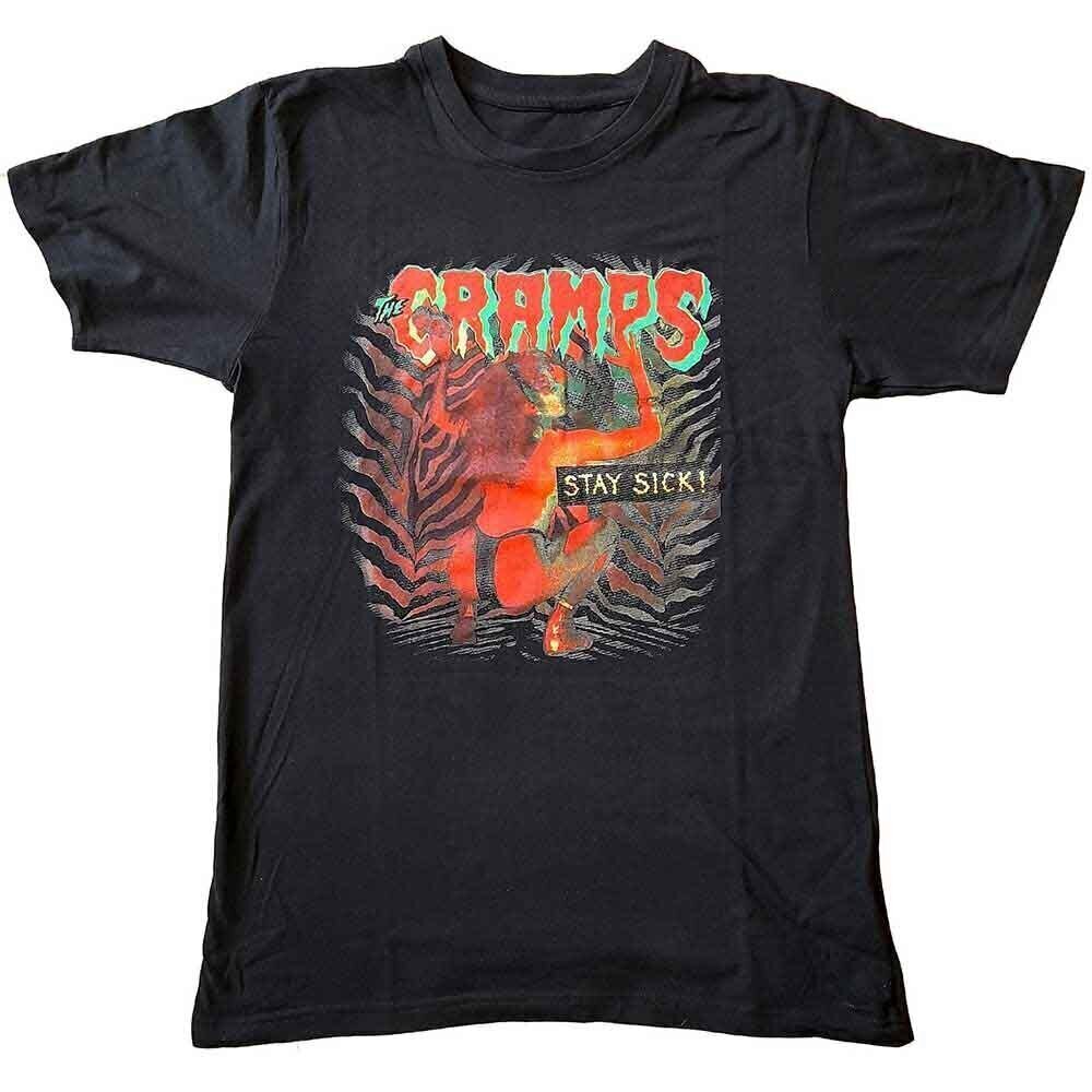 Shirt The Cramps Stay Sick Black M Shirt