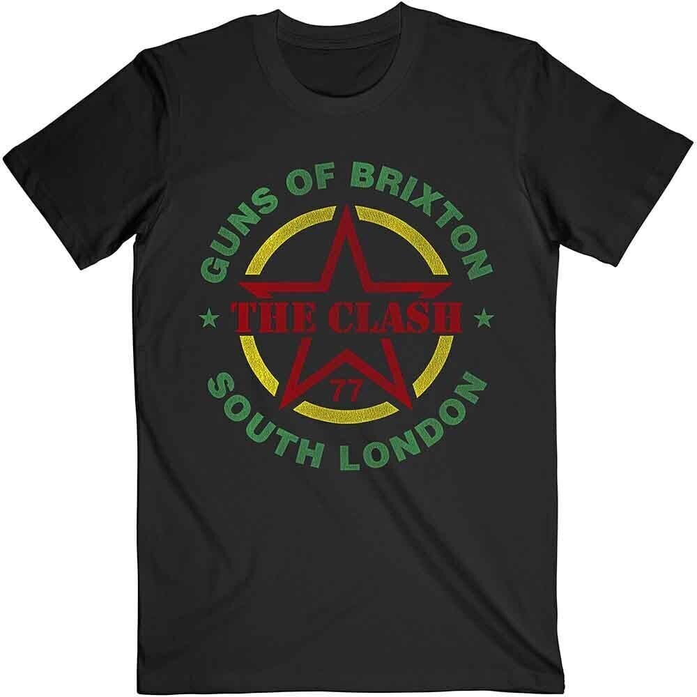 Shirt The Clash Guns of Brixton Black M Shirt