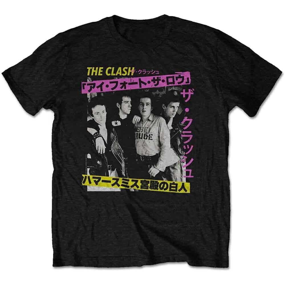 T-shirt The Clash London Calling Japan Photo Black L T-shirt