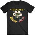The Clash Straight To Hell Single Black M T-krekls