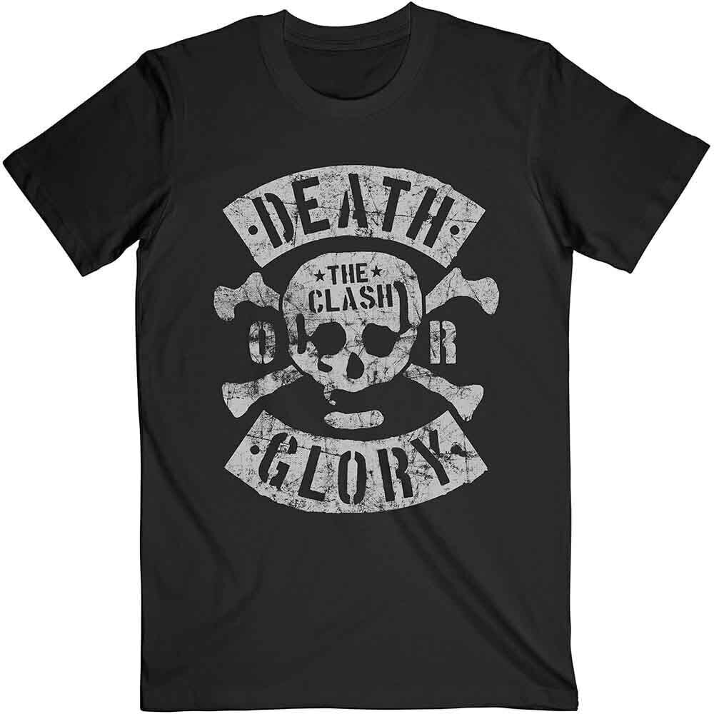 T-Shirt The Clash Death or Glory Black M T-Shirt