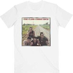 T-Shirt The Clash Combat Rock White L T-Shirt
