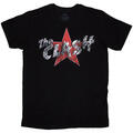 The Clash Star Logo Black M Camiseta de manga corta