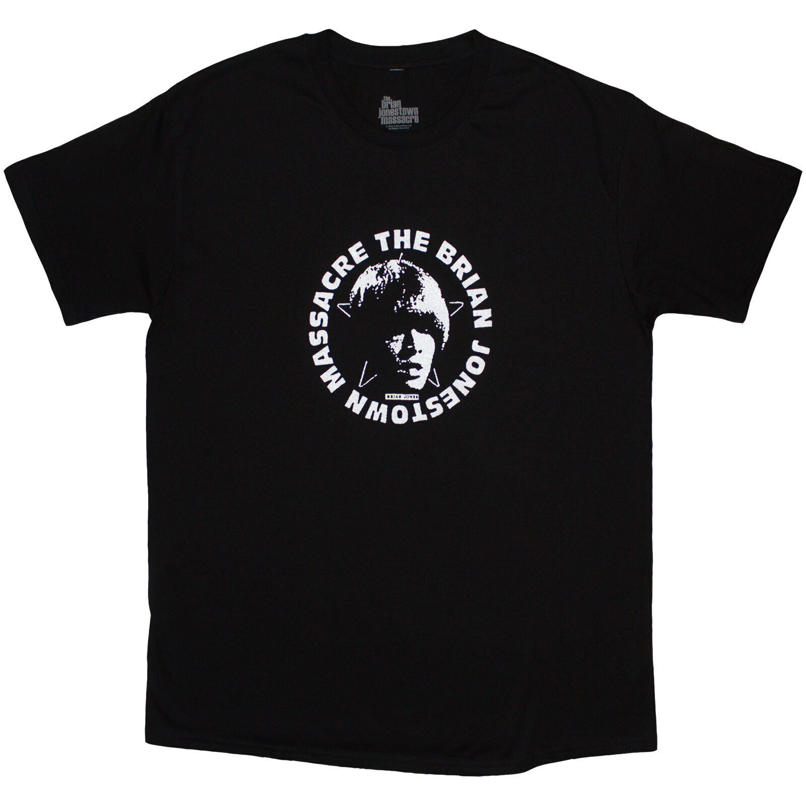 Camiseta de manga corta The Brian Jonestown Massacre Logo Black S Camiseta de manga corta