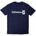 T-Shirt The Bluetones Stripe Logo Navy Blue L T-Shirt