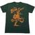 T-shirt The Black Crowes Crowe Guitar Green 2XL T-shirt