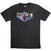 Camiseta de manga corta Beastie Boys Multicolour Logo (Stone Wash) Charcoal Grey S Camiseta de manga corta