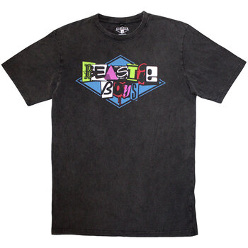 T-shirt Beastie Boys Multicolour Logo (Stone Wash) Charcoal Grey XL T-shirt - 1