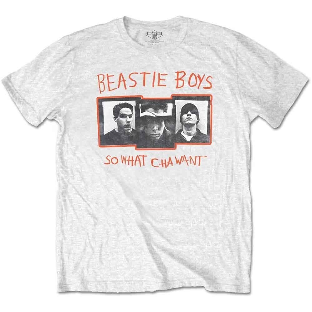 T-shirt Beastie Boys So What Cha Want White XL T-shirt
