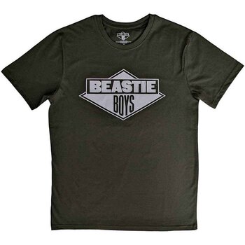 T-särk Beastie Boys Black & White Logo Green S T-särk - 1