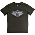 Beastie Boys Black & White Logo Green L Tričko