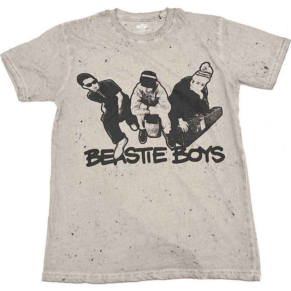 T-Shirt Beastie Boys Check Your Head (Wash Collection & Sleeve Print) Sand M T-Shirt