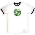 Beastie Boys Record Label (Back Print) Ringer White XL Tričko