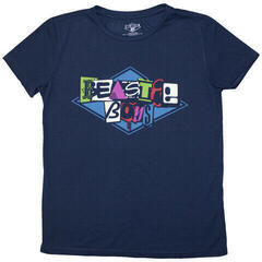 T-shirt Beastie Boys Multicolour Logo Denim Blue XL Feminino T-shirt