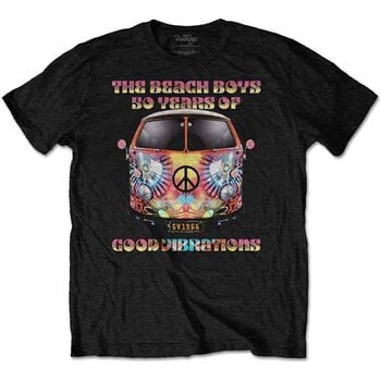 T-shirt The Beach Boys Good Vibes Tour (Back Print) Black S T-shirt - 1