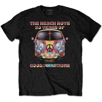 T-shirt The Beach Boys Good Vibes Tour (Back Print) Black L T-shirt - 1
