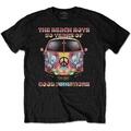 The Beach Boys Good Vibes Tour (Back Print) Black L T-Shirt
