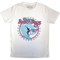 T-shirt The Beach Boys Surfin' USA Circle White 2XL T-shirt