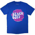 The Beach Boys Floral Print Blue M T-Shirt