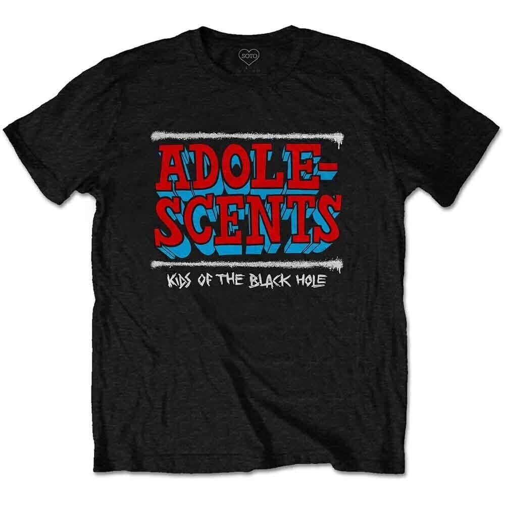 Camiseta de manga corta The Adolescents Kids Of The Black Hole Black S Camiseta de manga corta