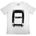 The 1975 Black Tour White M Ladies T-Shirt