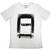 T-shirt The 1975 Black Tour White 2XL Feminino T-shirt