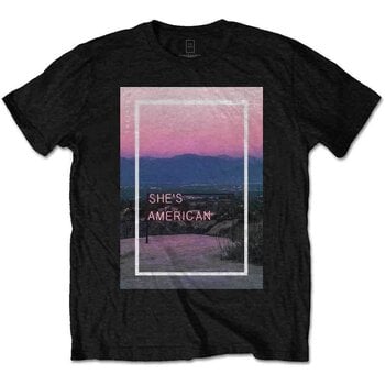 T-Shirt The 1975 She's American Black M T-Shirt - 1