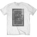 The 1975 Facedown White M T-shirt