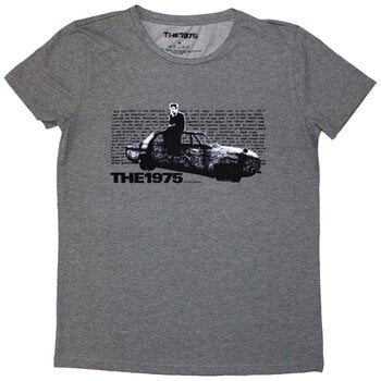 Camiseta de manga corta The 1975 Car Photo Grey S De mujer Camiseta de manga corta - 1
