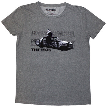 Camiseta de manga corta The 1975 Car Photo Grey M De mujer Camiseta de manga corta - 1