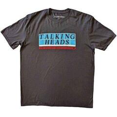 T-shirt Talking Heads Tiled Logo Charcoal Grey M T-shirt