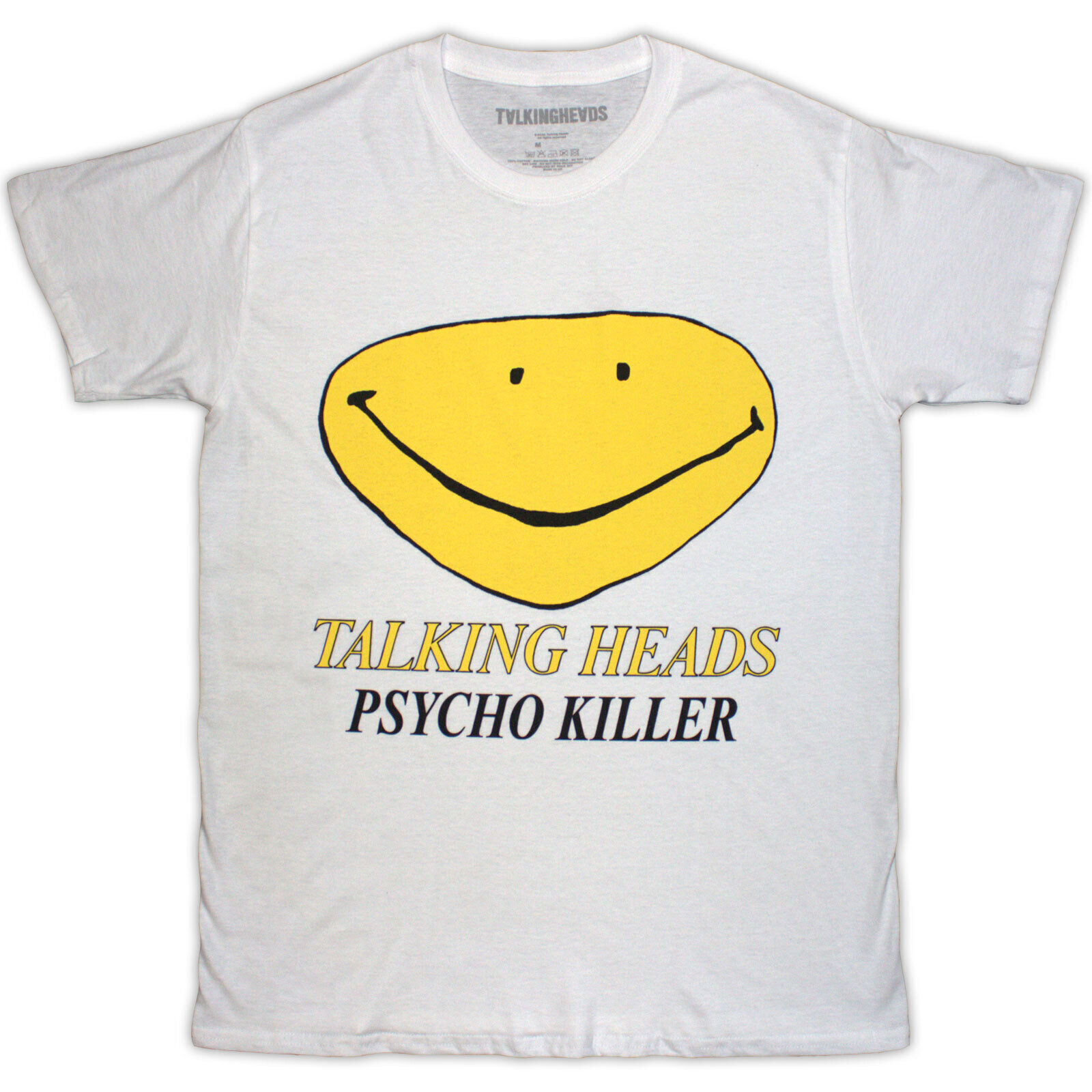 T-Shirt Talking Heads Psycho Killer White L T-Shirt