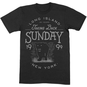 T-Shirt Taking Back Sunday Panther Black 2XL T-Shirt - 1