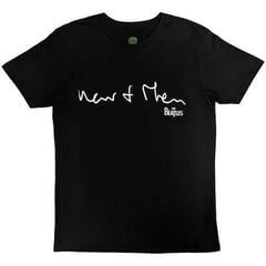 T-Shirt The Beatles Now & Then (Back Print) Black M T-Shirt