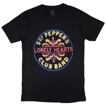 T-Shirt The Beatles Painted Pepper Black 2XL T-Shirt - 1