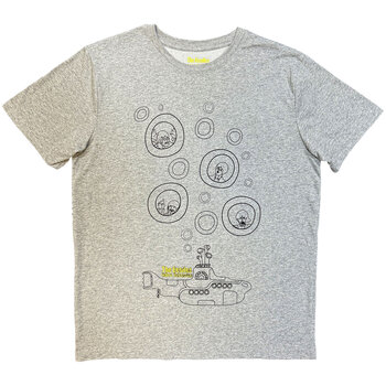 T-särk The Beatles Bubbles Heather Grey 2XL T-särk - 1