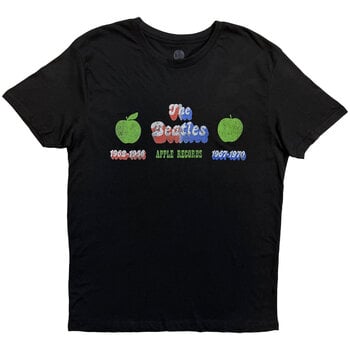 T-shirt The Beatles Apple Years Black XL T-shirt - 1