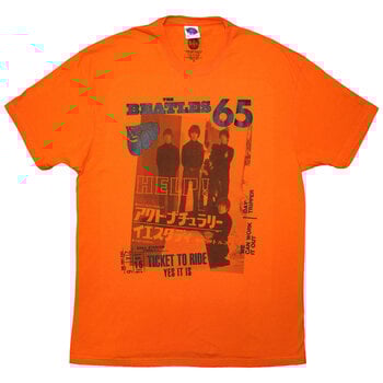 Camiseta de manga corta The Beatles 1965 Orange S Camiseta de manga corta - 1
