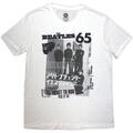 The Beatles 1965 White XL Camiseta de manga corta