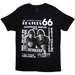 T-shirt The Beatles 1966 Black L T-shirt