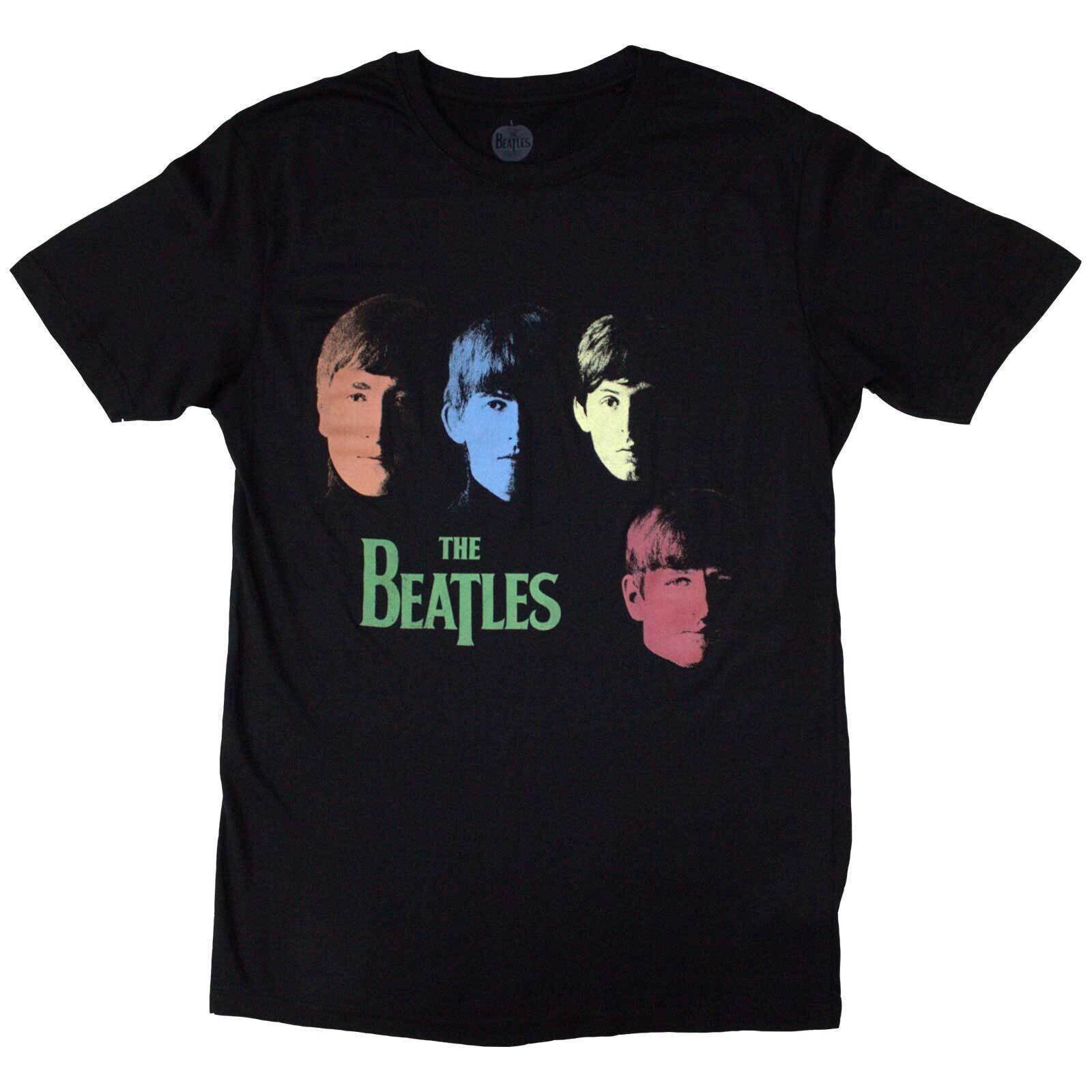 Риза The Beatles Colour Faces Black M Риза