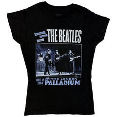 T-shirt The Beatles 1963 The Palladium Black 2XL Feminino T-shirt