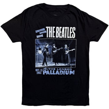 T-Shirt The Beatles 1963 The Palladium Black L T-Shirt - 1