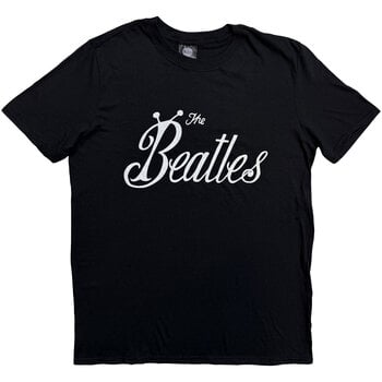 T-Shirt The Beatles Bug Logo Black S T-Shirt - 1