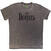 T-shirt The Beatles Drop T Logo Burnout Charcoal Grey XL T-shirt