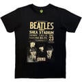 The Beatles Shea '66 Carbon Black L Camiseta de manga corta