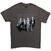 T-Shirt The Beatles Walking In London On Logo Grey S T-Shirt